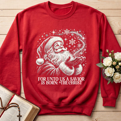For Unto Us A Savior Is Born The Christ 01