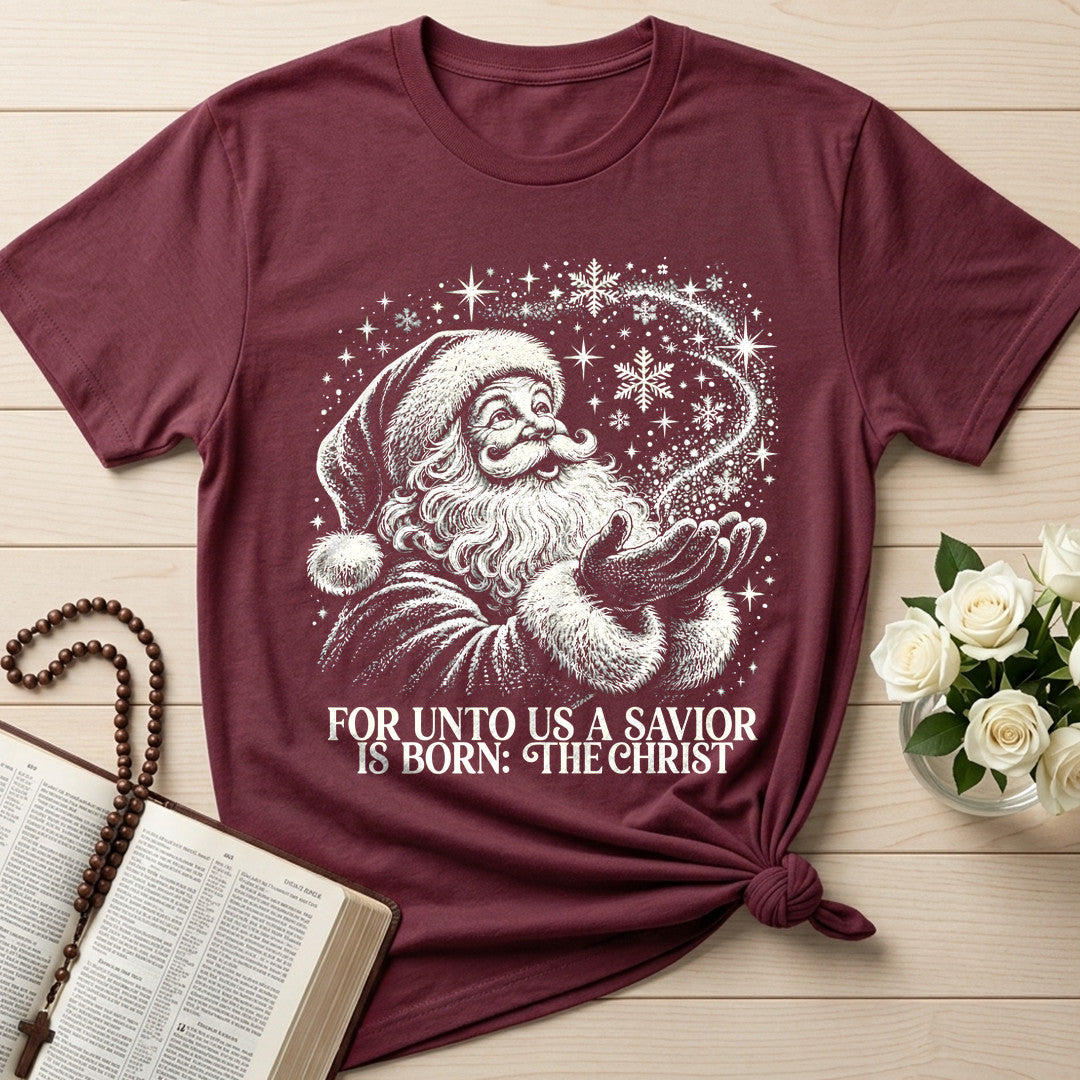 For Unto Us A Savior Is Born The Christ 01