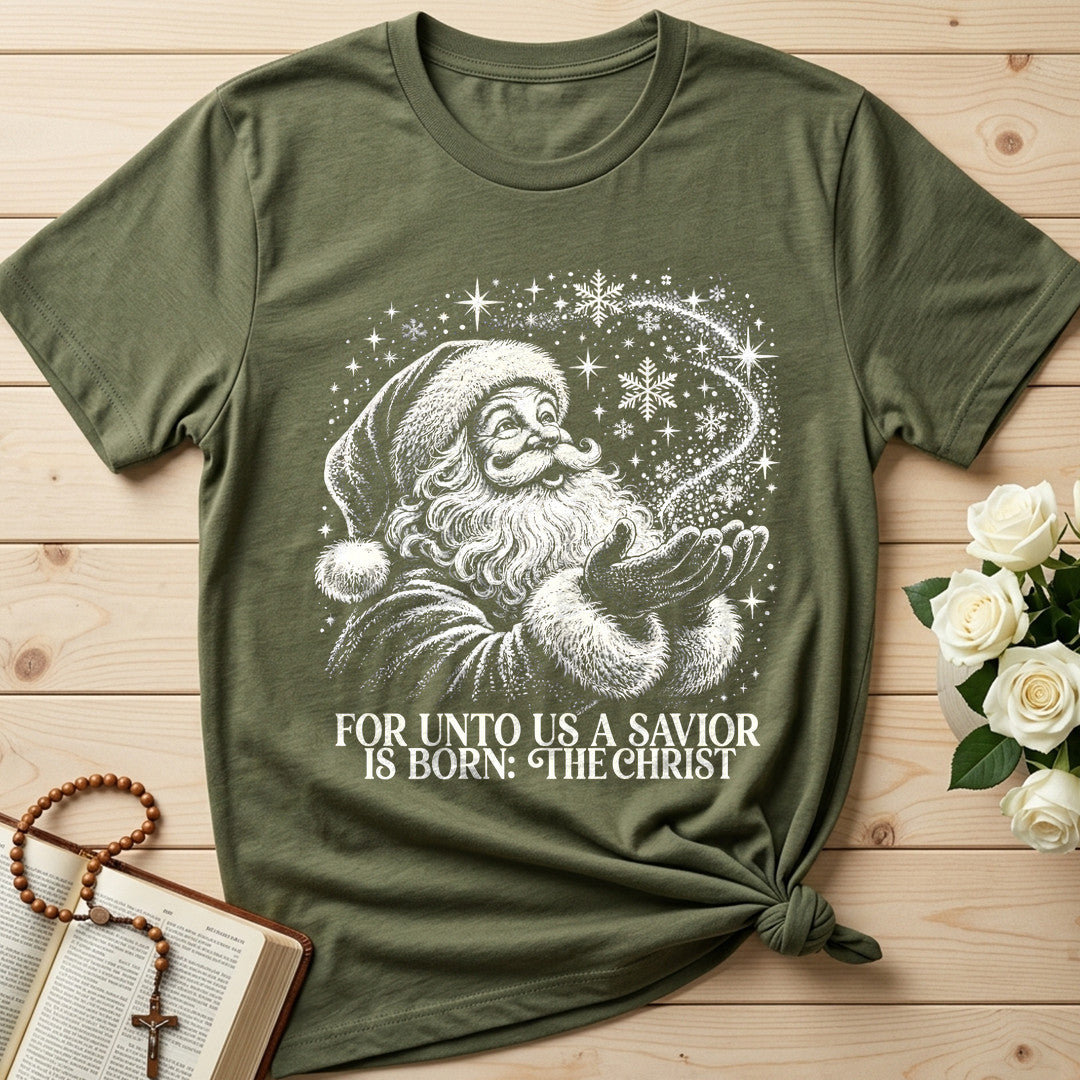 For Unto Us A Savior Is Born The Christ 01