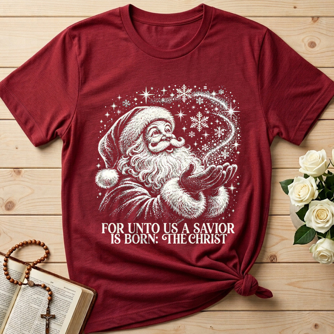 For Unto Us A Savior Is Born The Christ 01