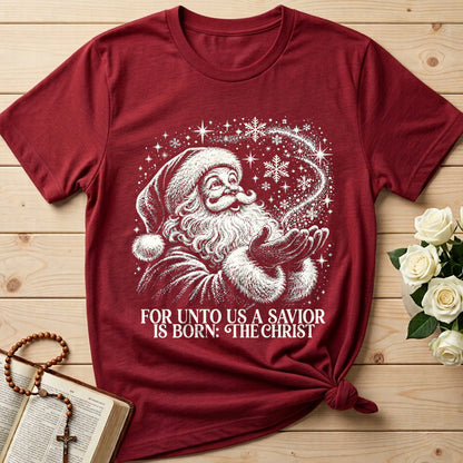 For Unto Us A Savior Is Born The Christ 01