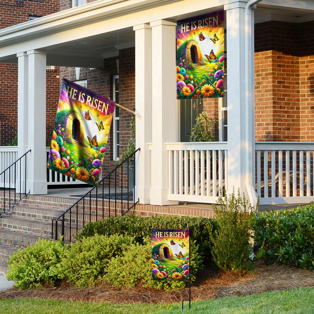 FLAGWIX  Easter Day Resurrection of Jesus He Is Risen Flag