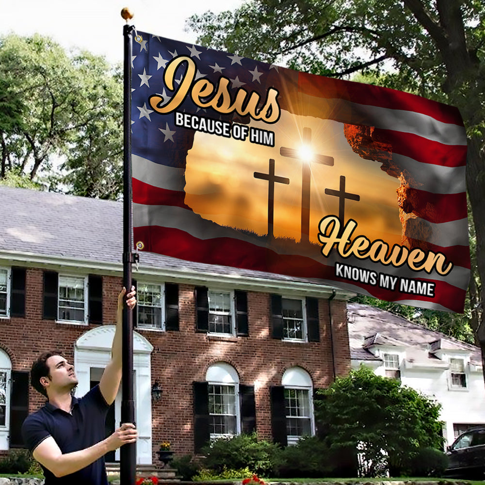 Jesus Flag Resurrection Of Jesus God Grommet Flag
