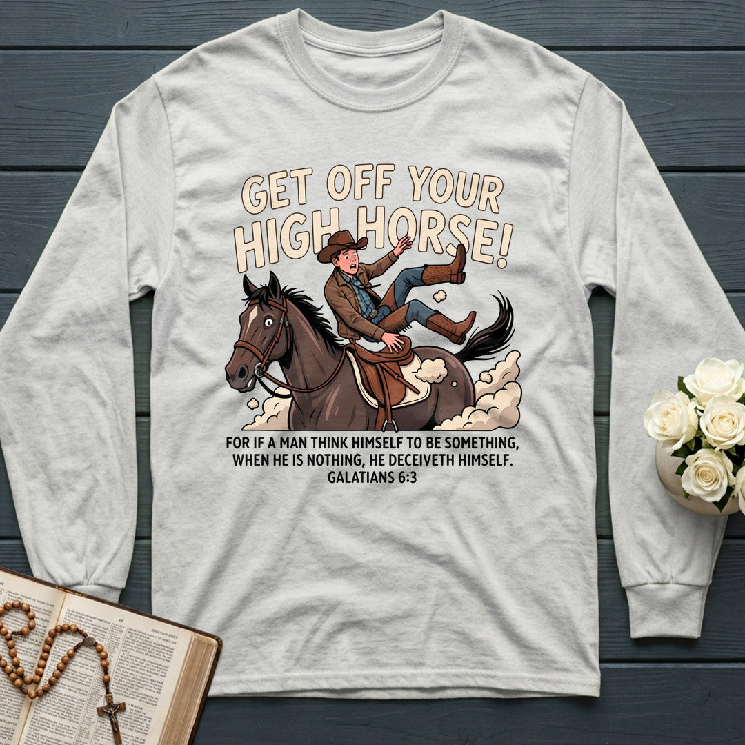 Get Off Your High Horse Galatians 6.3 01