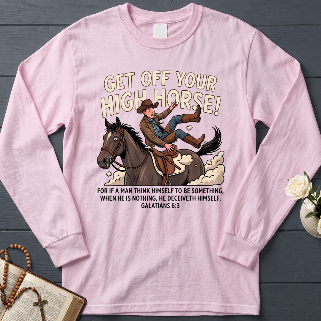 Get Off Your High Horse Galatians 6.3 01