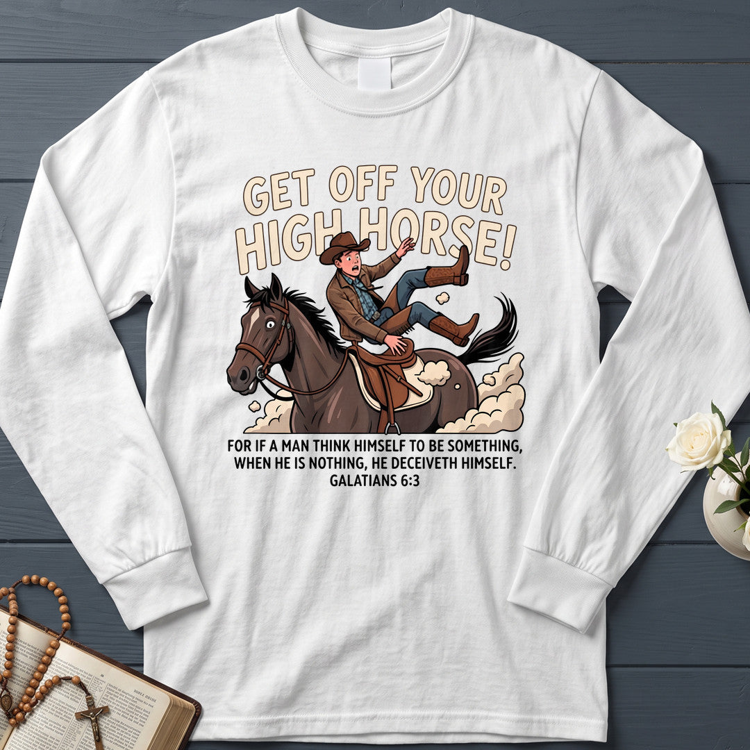Get Off Your High Horse Galatians 6.3 01