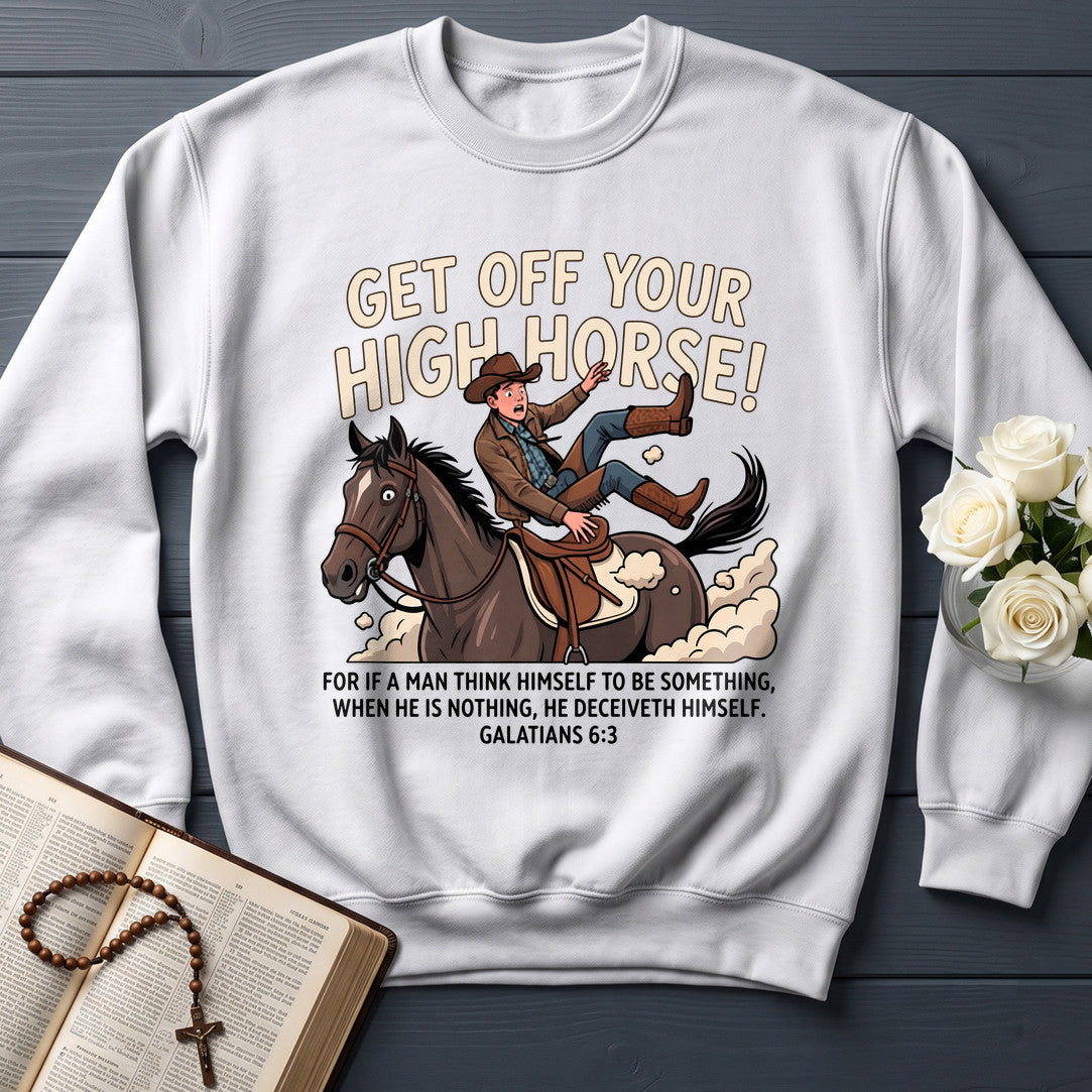 Get Off Your High Horse Galatians 6.3 01