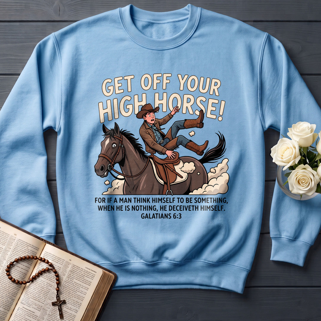 Get Off Your High Horse Galatians 6.3 01