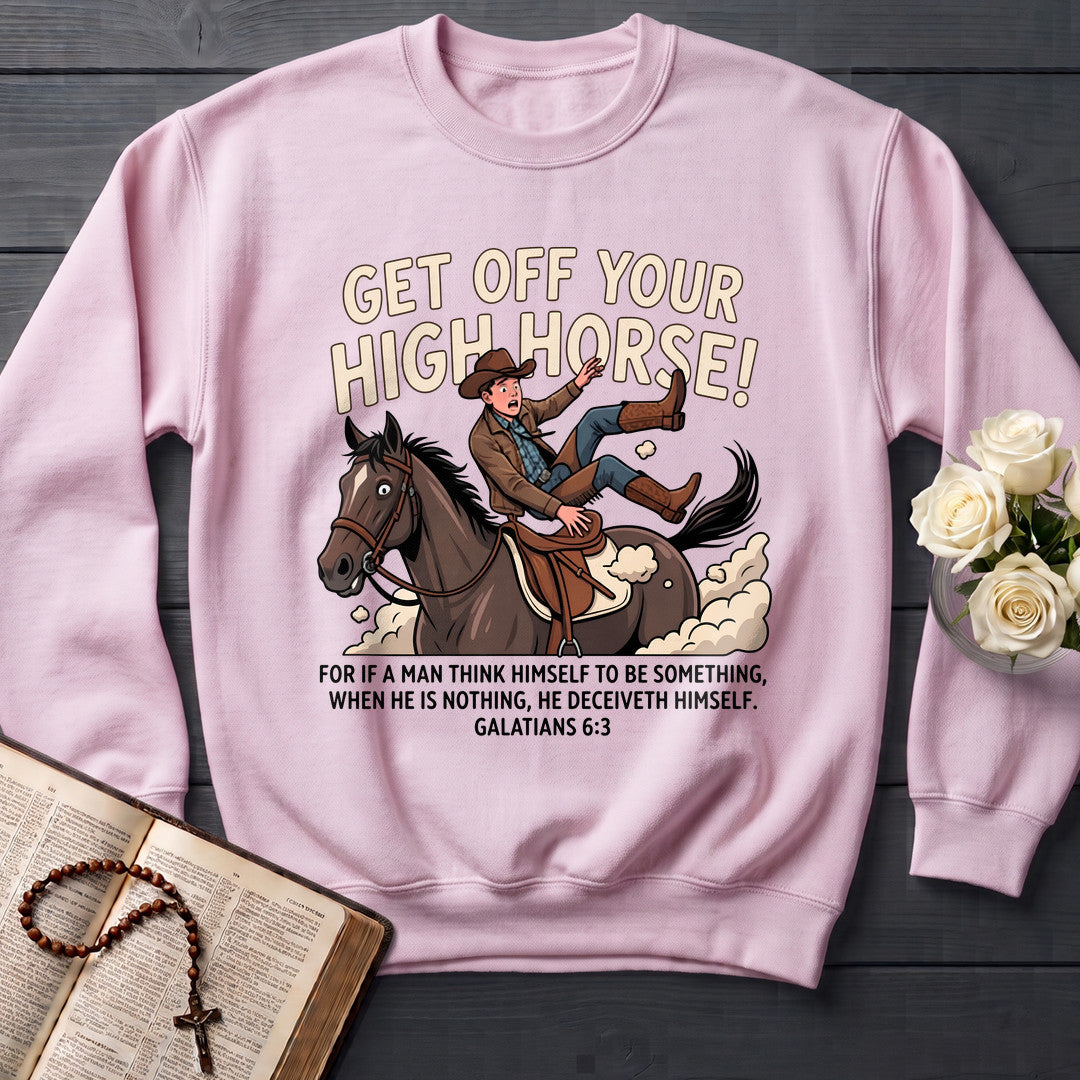 Get Off Your High Horse Galatians 6.3 01