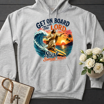 Get On Board With The Lord Surf Sunset Wave 01