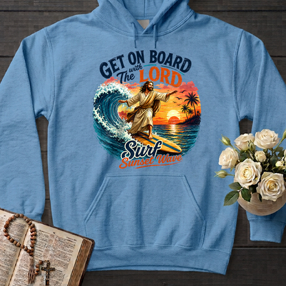 Get On Board With The Lord Surf Sunset Wave 01