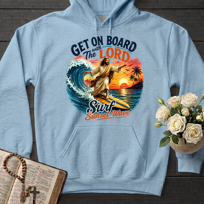 Get On Board With The Lord Surf Sunset Wave 01