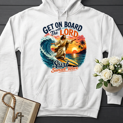 Get On Board With The Lord Surf Sunset Wave 01