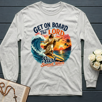 Get On Board With The Lord Surf Sunset Wave 01