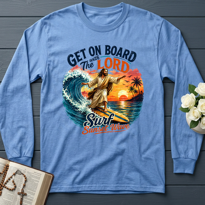 Get On Board With The Lord Surf Sunset Wave 01