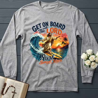 Get On Board With The Lord Surf Sunset Wave 01