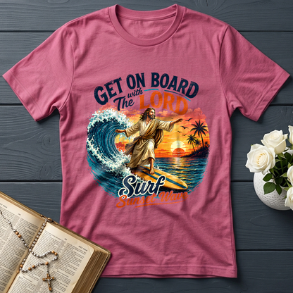 Get On Board With The Lord Surf Sunset Wave 01