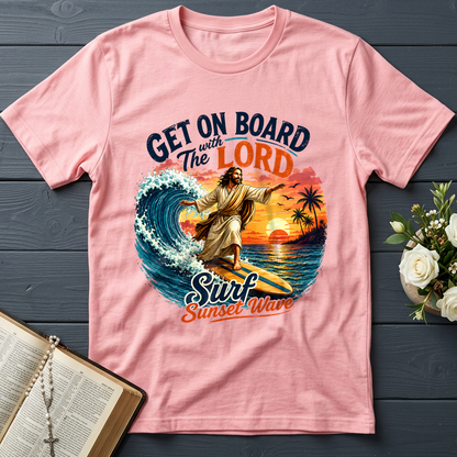 Get On Board With The Lord Surf Sunset Wave 01