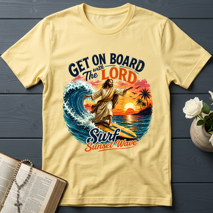 Get On Board With The Lord Surf Sunset Wave 01