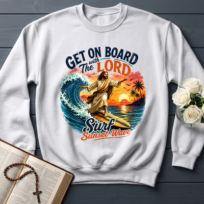 Get On Board With The Lord Surf Sunset Wave 01
