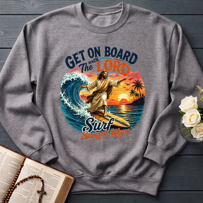 Get On Board With The Lord Surf Sunset Wave 01
