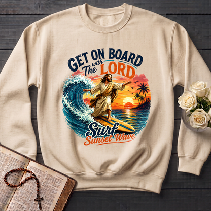Get On Board With The Lord Surf Sunset Wave 01