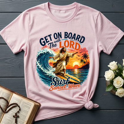 Get On Board With The Lord Surf Sunset Wave 01