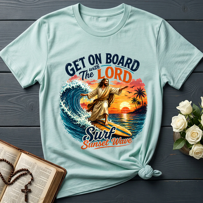 Get On Board With The Lord Surf Sunset Wave 01