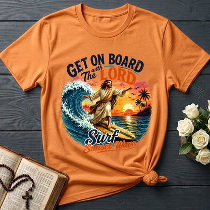 Get On Board With The Lord Surf Sunset Wave 01