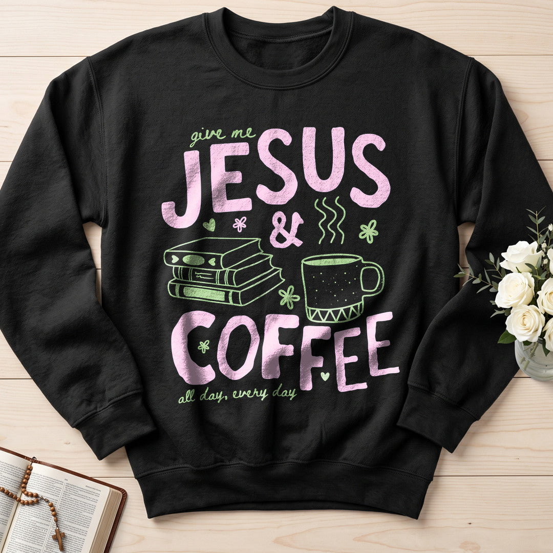 Give Me Jesus And Coffee All Day Every Day 01