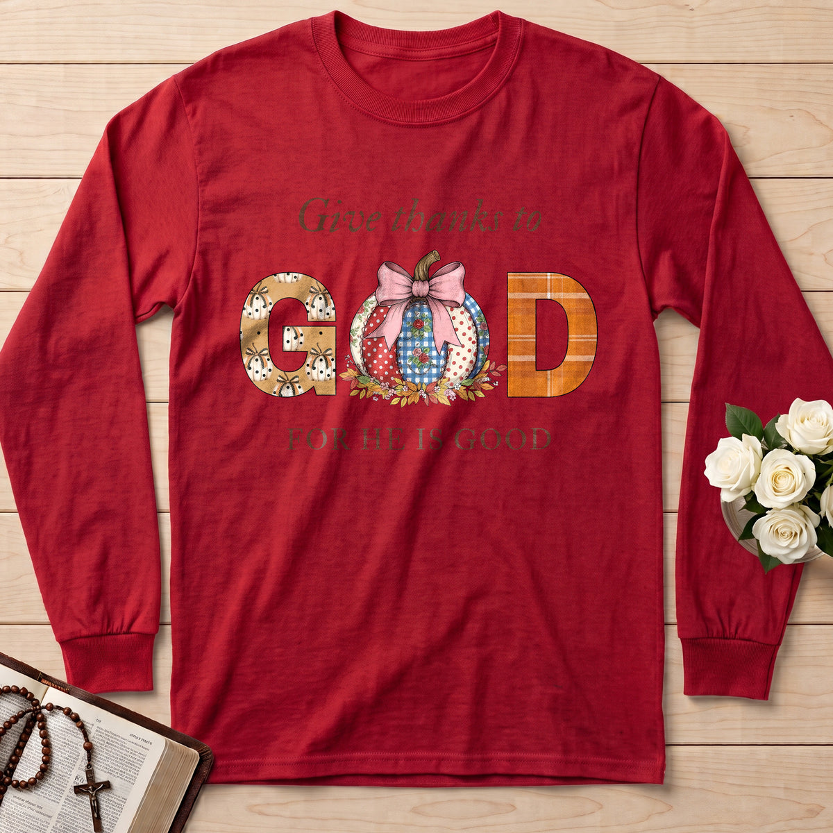 Give Thanks To God For He Is Good 01
