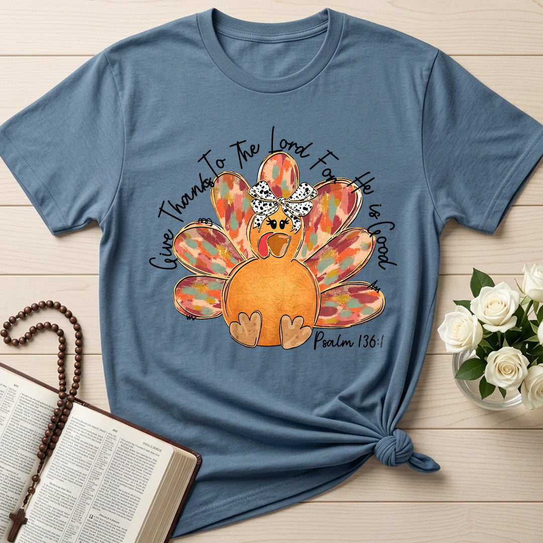 Give Thanks To The Lord For He Is Good Psalm 136.1 04