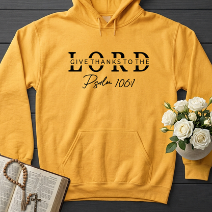 Give Thanks To The Lord Psalm 106.1 01