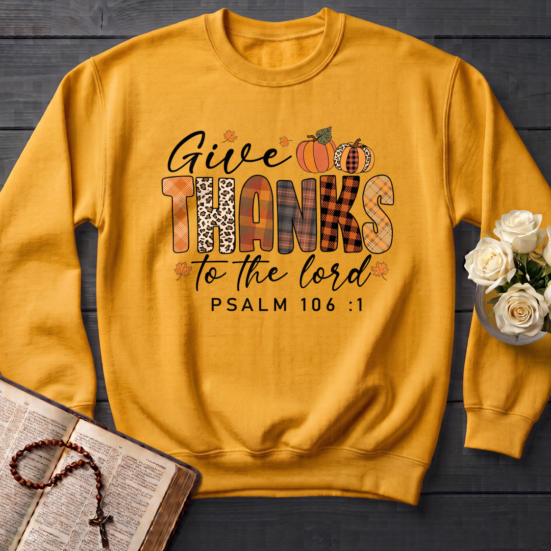 Give Thanks To The Lord Psalm 106.1 09