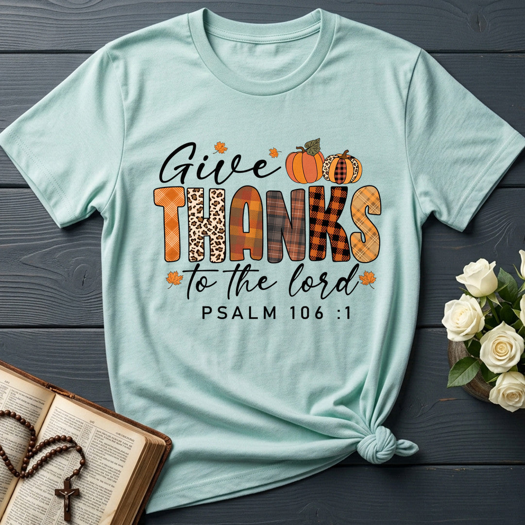 Give Thanks To The Lord Psalm 106.1 09