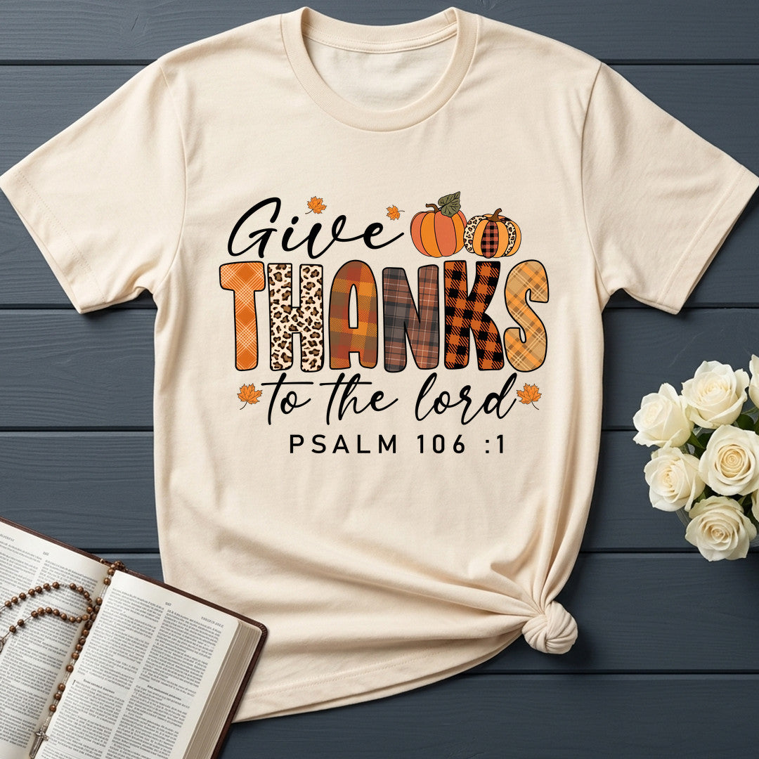 Give Thanks To The Lord Psalm 106.1 09