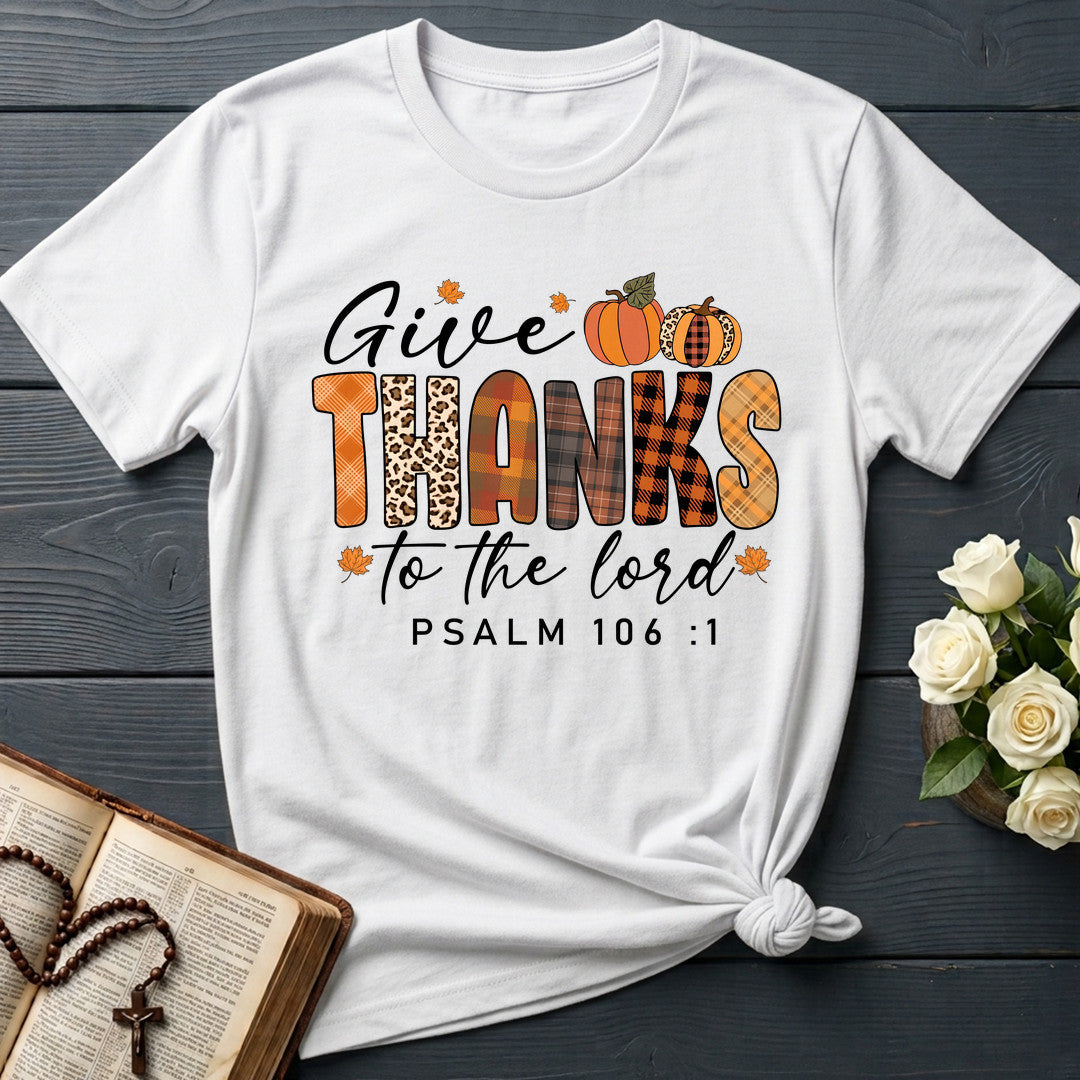 Give Thanks To The Lord Psalm 106.1 09