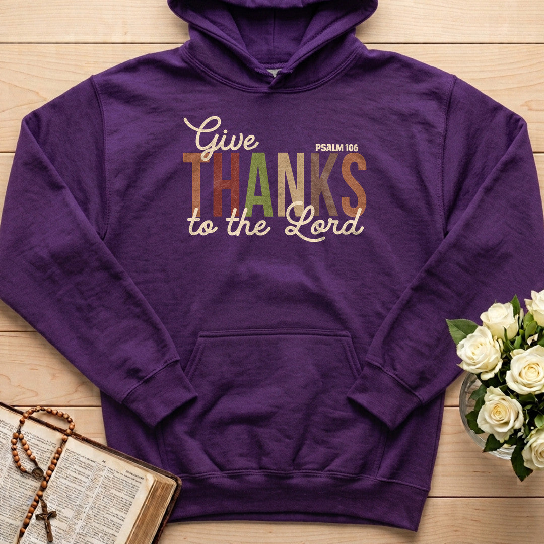 Give Thanks To The Lord Psalm 106 11