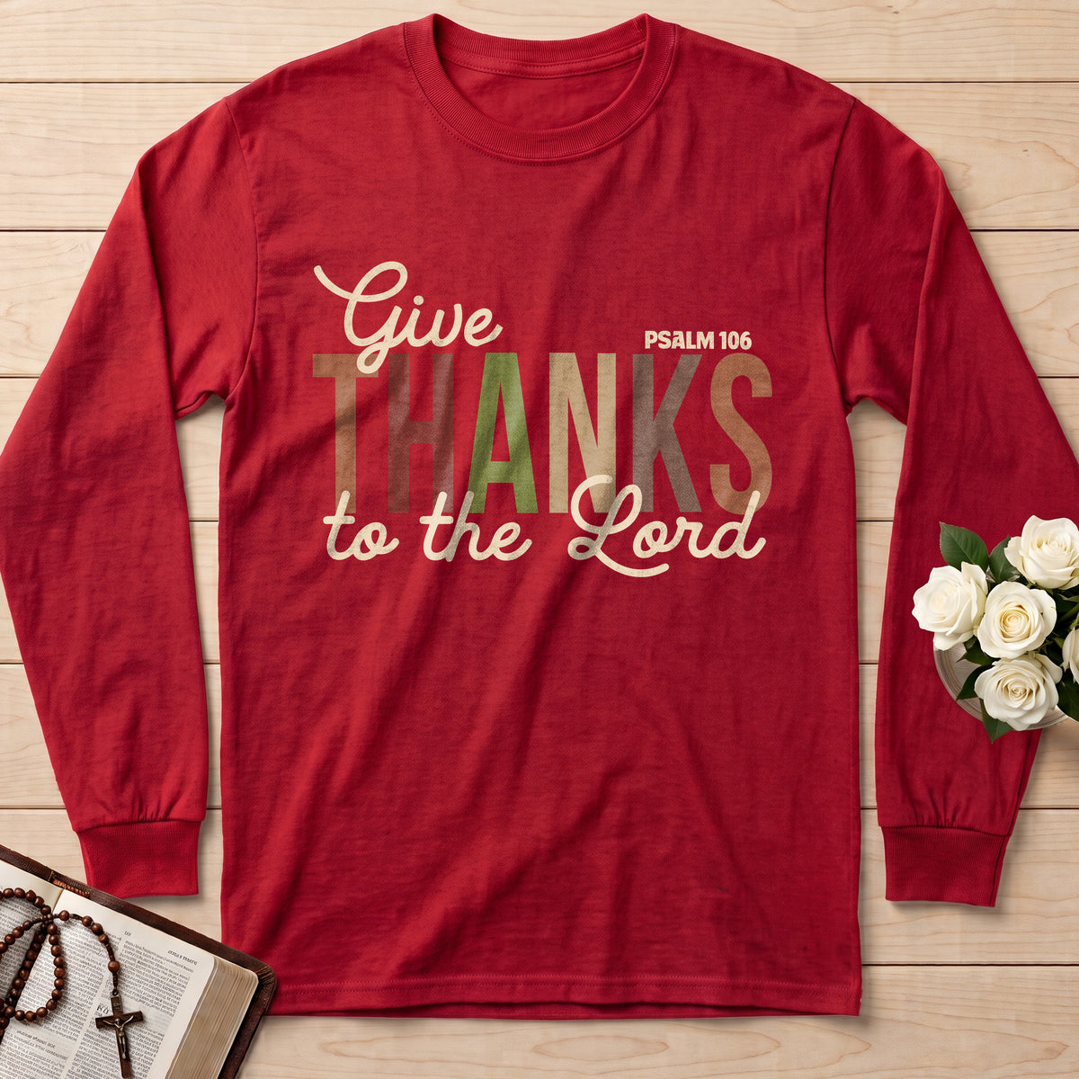 Give Thanks To The Lord Psalm 106 11