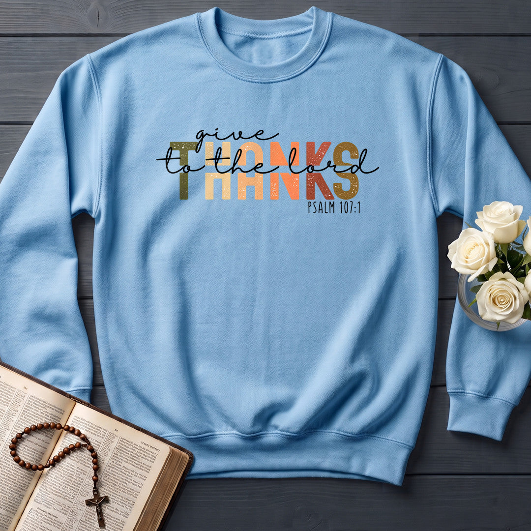 Give Thanks To The Lord Psalm 107.1 02