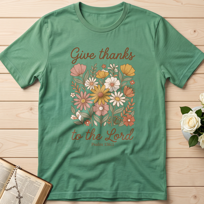 Give Thanks To The Lord Psalm 136.1 04