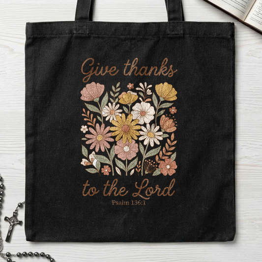 Give Thanks To The Lord Psalm 136.1 04