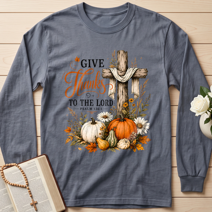 Give Thanks To The Lord Psalm 136.1 05