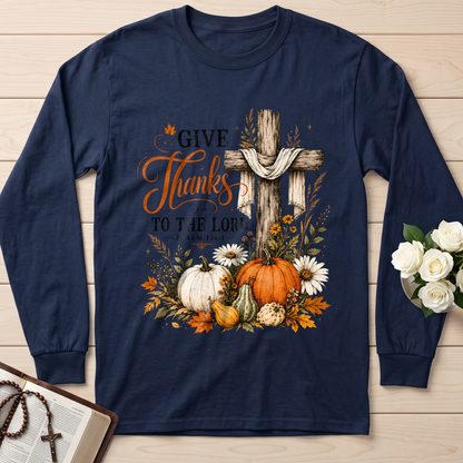 Give Thanks To The Lord Psalm 136.1 05