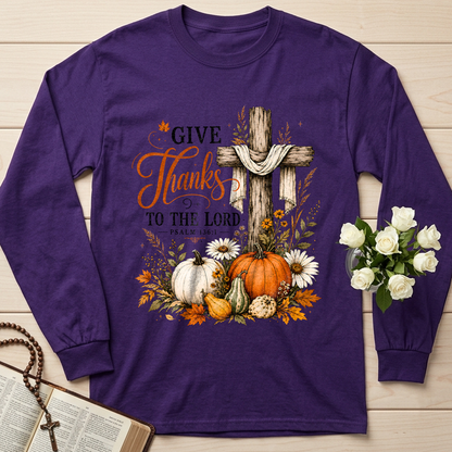 Give Thanks To The Lord Psalm 136.1 05