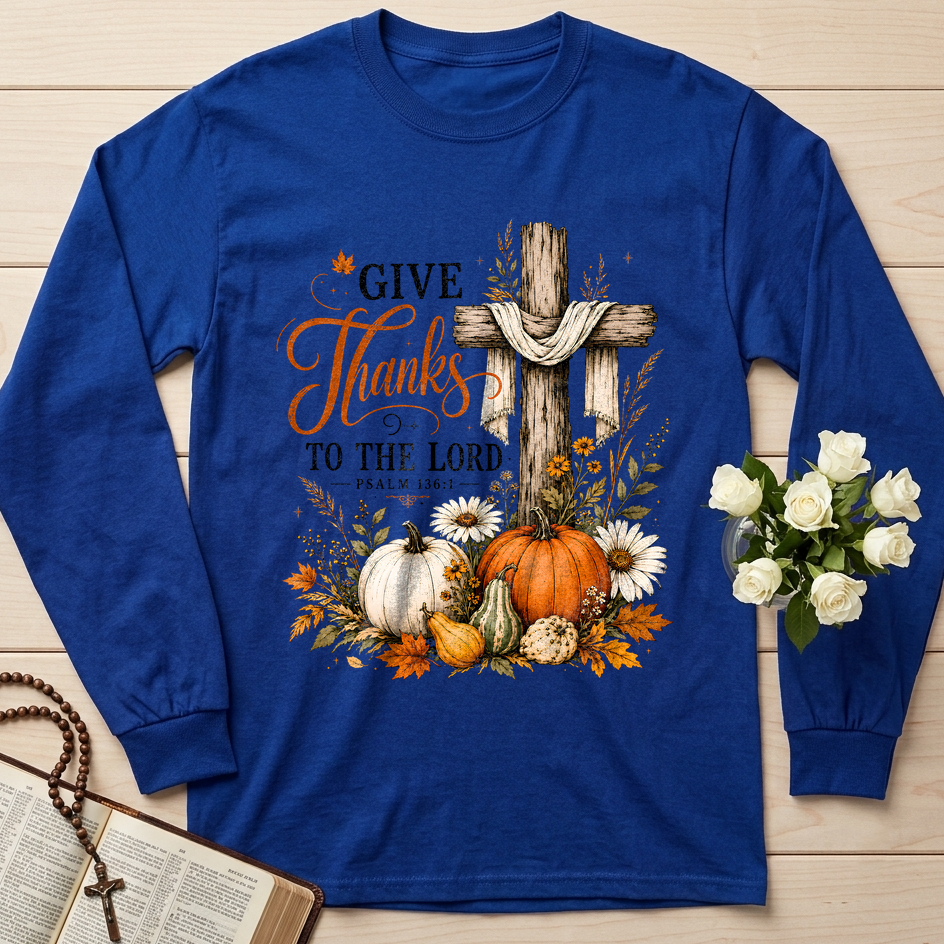 Give Thanks To The Lord Psalm 136.1 05