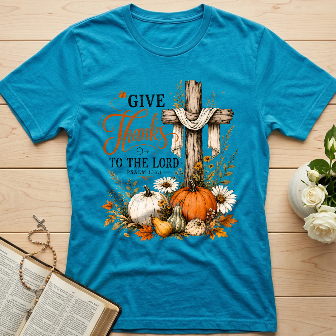 Give Thanks To The Lord Psalm 136.1 05