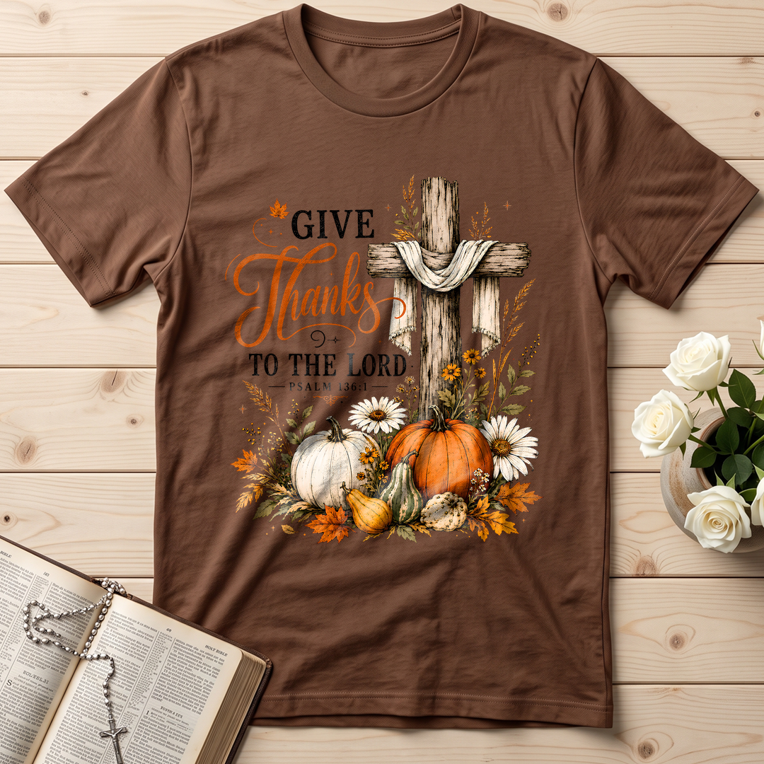 Give Thanks To The Lord Psalm 136.1 05