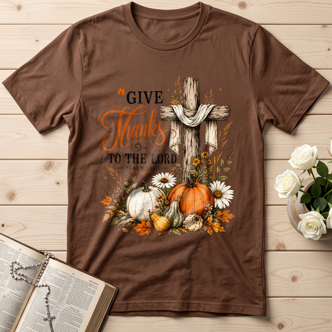 Give Thanks To The Lord Psalm 136.1 05