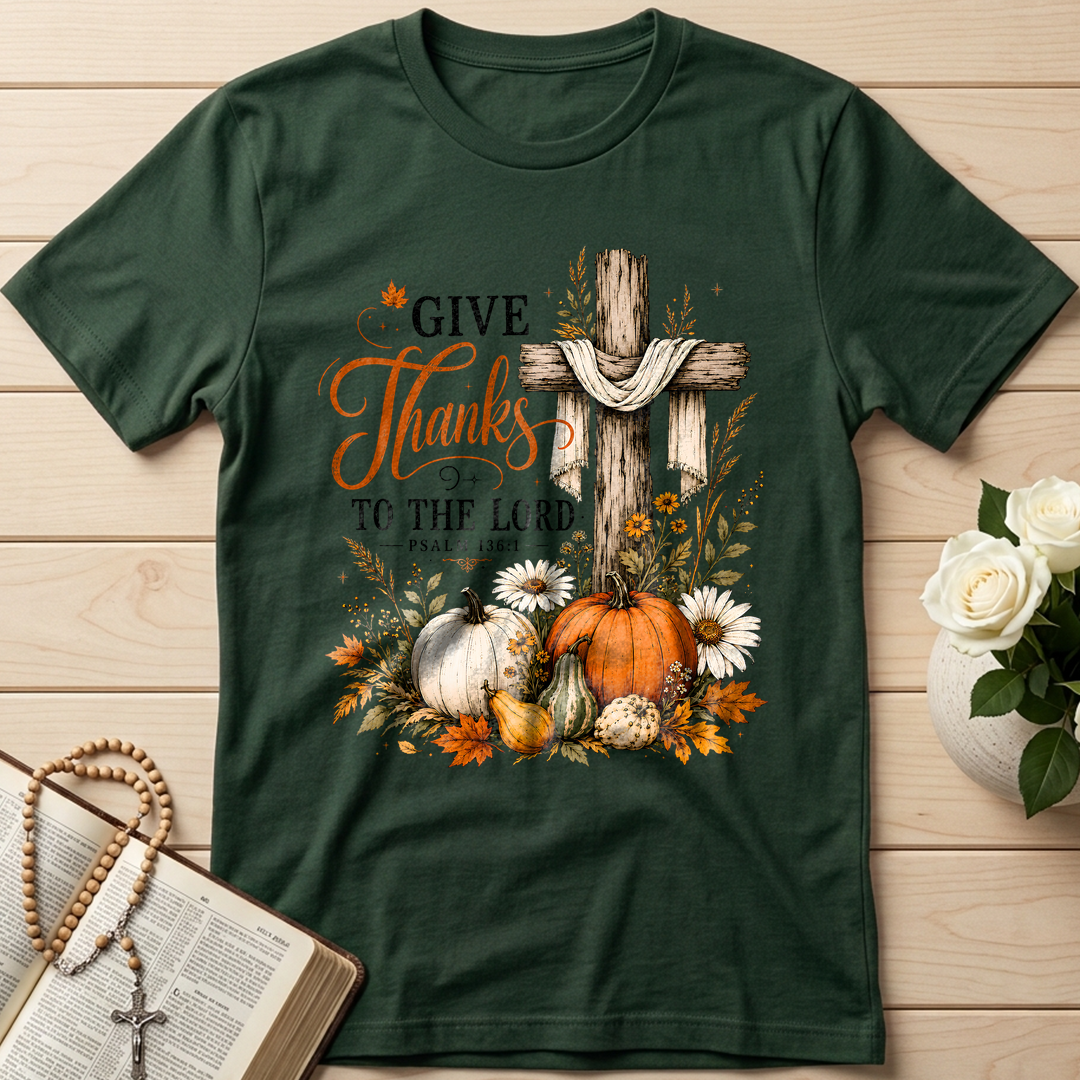 Give Thanks To The Lord Psalm 136.1 05